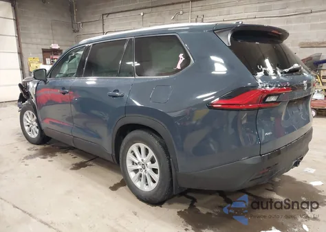 2024 Toyota Grand Highlander Xle z USA, uszkodzony, nr VIN 5TDAAAB52RS006327